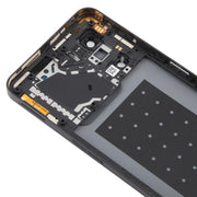 Cover posteriore in plastica per batteria con cornice centrale e copriobiettivo della fotocamera per ZTE Nubia Neo 3., For ZTE nubia Neo 3(with Middle Frame)