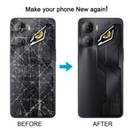 Cover posteriore in plastica per batteria con cornice centrale e copriobiettivo della fotocamera per ZTE Nubia Neo 3., For ZTE nubia Neo 3(with Middle Frame)