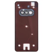 Cover posteriore in vetro con cornice per fotocamera per il telefono Nothing Phone 3a A059., For Nothing Phone 3a