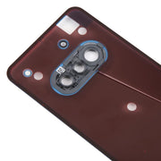 Cover posteriore in vetro con cornice per fotocamera per il telefono Nothing Phone 3a A059., For Nothing Phone 3a