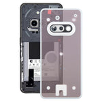 Cover posteriore in vetro con cornice per fotocamera per il telefono Nothing Phone 3a A059., For Nothing Phone 3a