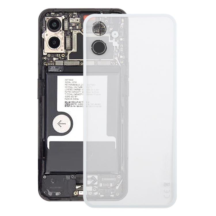 Cover posteriore in vetro per batteria For Nothing Phone 1 A063, For Nothing Phone 1