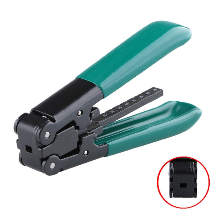 Pinza spelafili per fibra ottica FTTH compatta 11cm