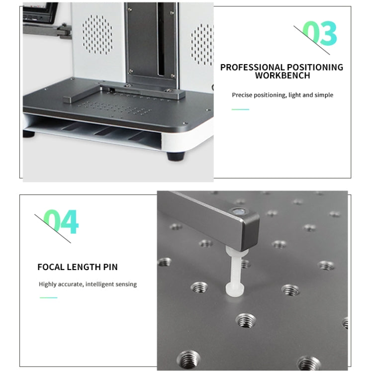 Macchina automatica per la riparazione del separatore dello schermo per marcatura laser TBK-958C, TBK-958C