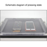 TBK-408A Copertura trasparente per macchina di laminazione automatica LCD per telefono cellulare da 15 pollici e dispositivo di rimozione bolle in autoclave, TBK-408A