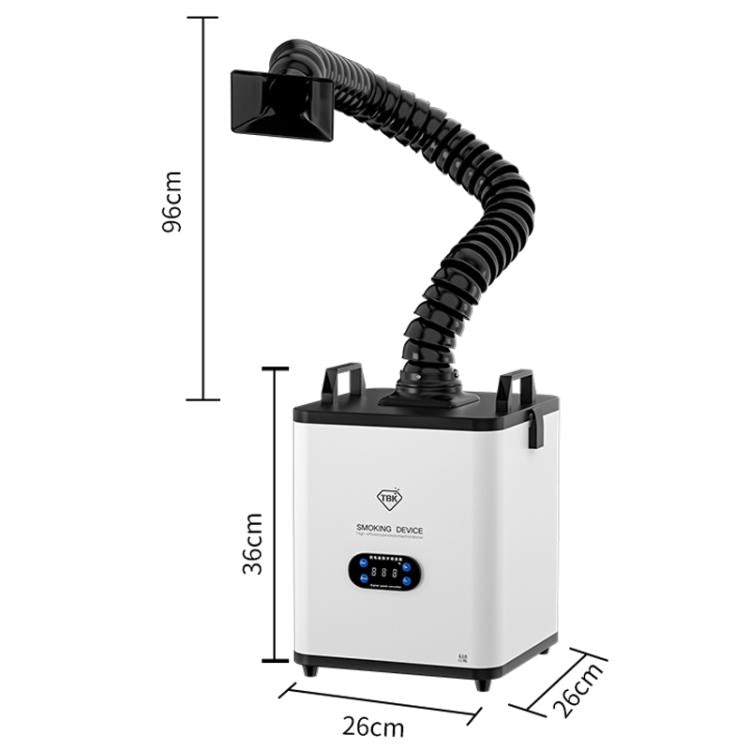TBK618 220V Industrial Welding Fume Extractor Welding Fume Laser Marking Fume Extractor Mobile Smoke Purification Apparatus, TBK-618