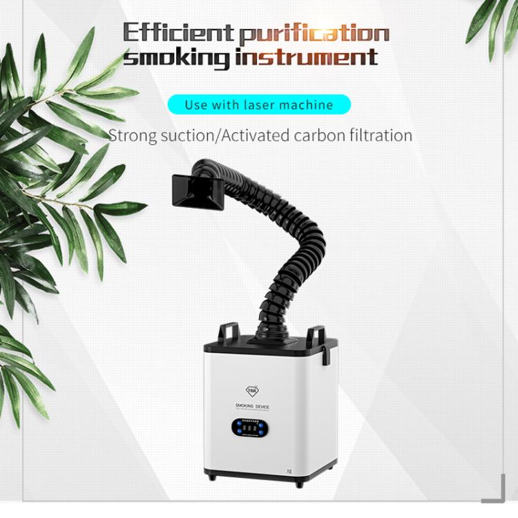 TBK618 220V Industrial Welding Fume Extractor Welding Fume Laser Marking Fume Extractor Mobile Smoke Purification Apparatus, TBK-618