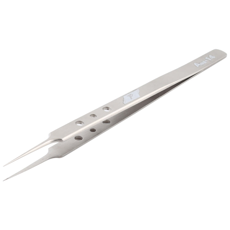 Aaa-14 Long Tip Stainless Steel Precision Repair Tweezers, Aaa-14