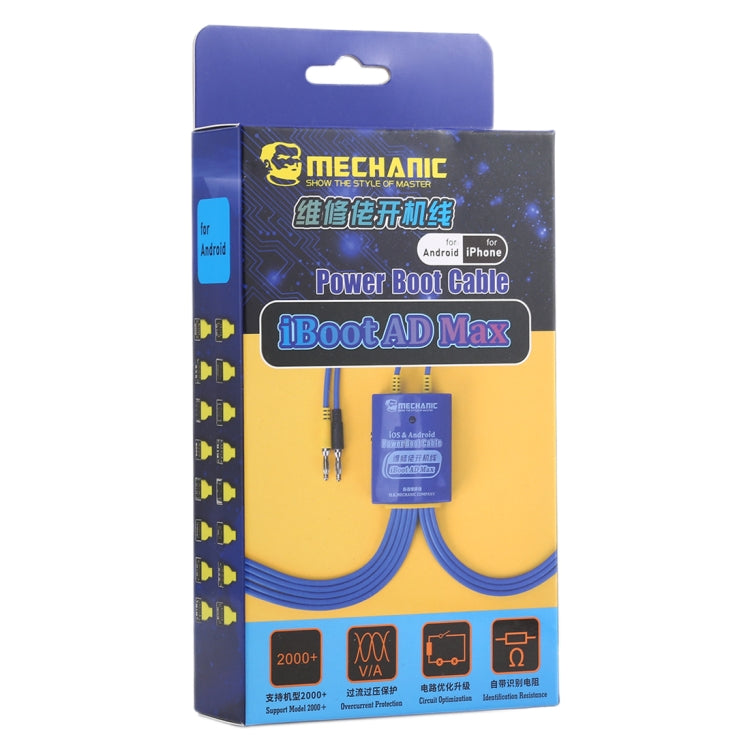 MECHANIC iBoot AD Max For iPhone / Android Cell Phone Repair Power Test Cable, iBoot AD Max For iPhone / Android