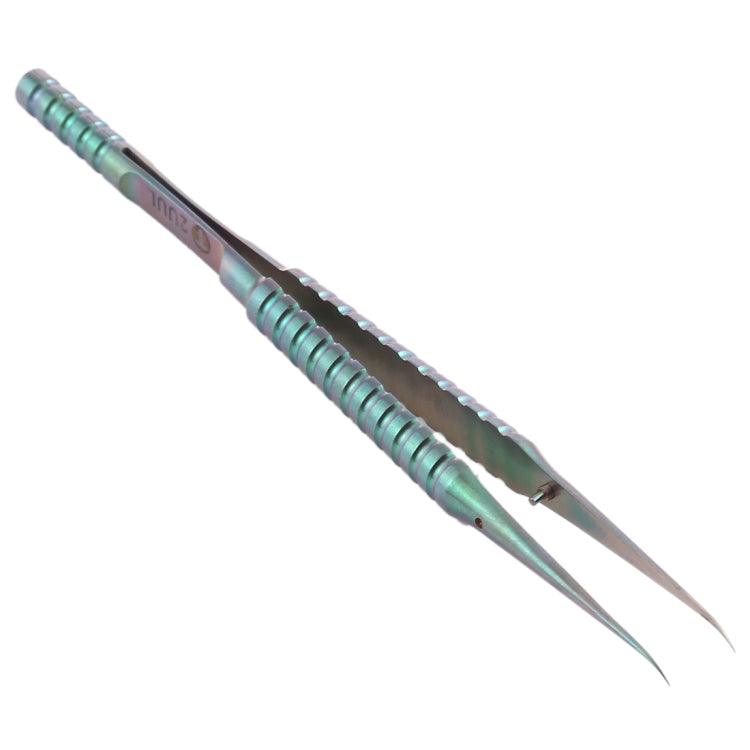 2UUL Ti02 Titanium Alloy Curved Tweezers, 2UUL Ti02