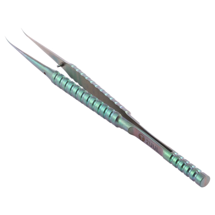 2UUL Ti02 Titanium Alloy Curved Tweezers, 2UUL Ti02