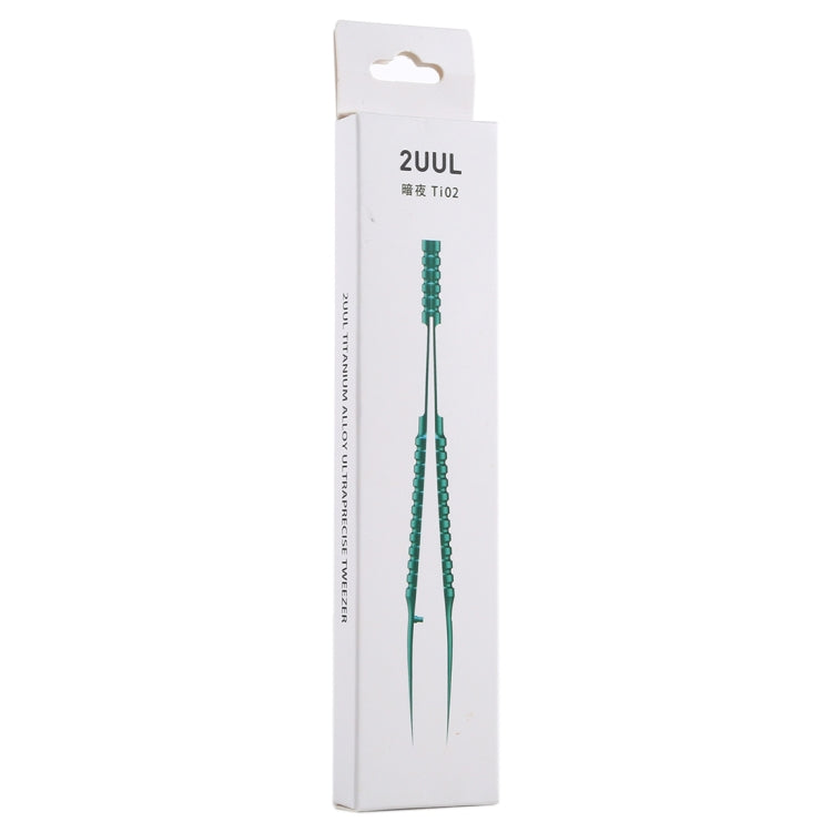 2UUL Ti02 Titanium Alloy Curved Tweezers, 2UUL Ti02