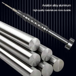 XL-655 3D Non-slip Screwdriver with Hollow Cross Tip and Middle Bezel 2.5, XL-655 Middle Bezel 2.5