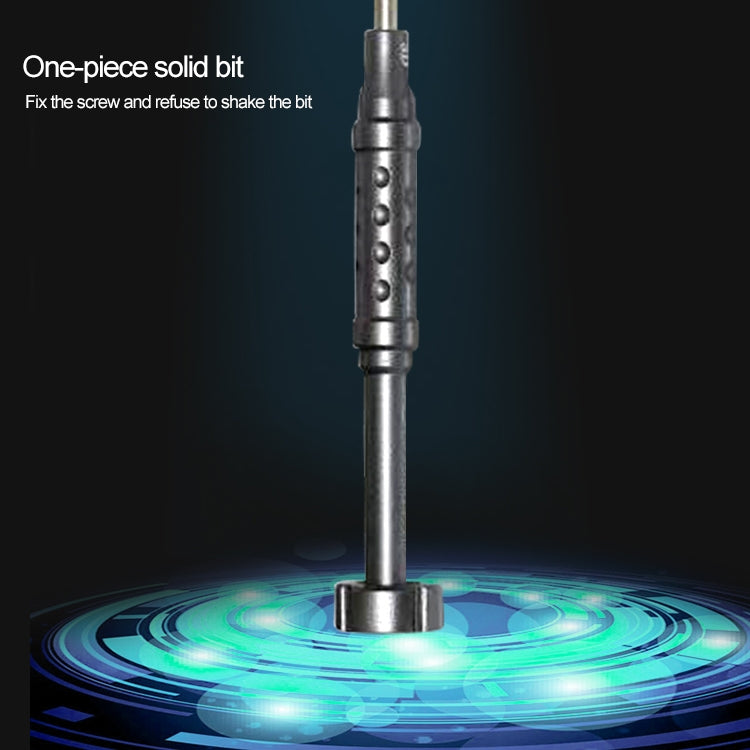 XL-655 3D Non-slip Screwdriver with Hollow Cross Tip and Middle Bezel 2.5, XL-655 Middle Bezel 2.5