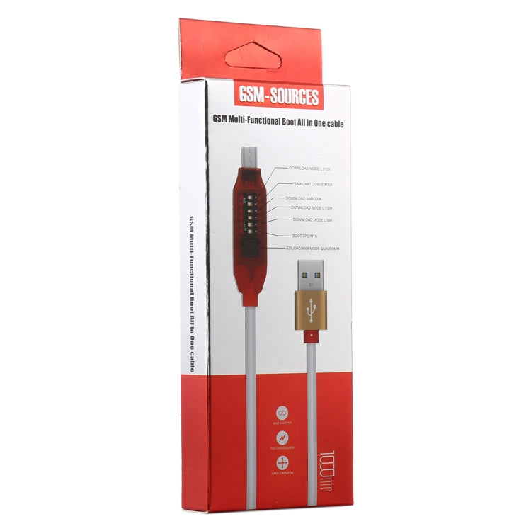 All-in-one Multifunctional GSM Cable, GSM Boot Cable