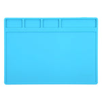 TE-110 Tappetino isolante per riparazioni resistente al calore Tappetino ESD, dimensioni: 28 x 20 cm, TE-110 (28cm x 20cm)