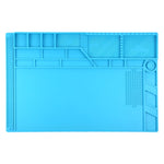 Tappetino di riparazione isolante resistente al calore S-180 Tappetino ESD, dimensioni: 55 x 35 cm, S-180 (55cm x 35cm)