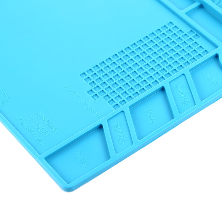 Heat Resistant Insulation Repair Mat S-180 ESD Mat, Size: 55 x 35 cm, S-180 (55cm x 35cm)