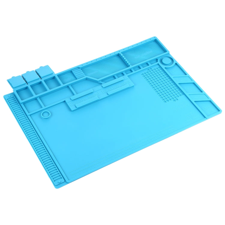 S-170 Heat Resistant Insulation Repair Mat ESD Mat with Magnetic, Size: 48 x 32cm, S-170 (48cm x 32cm)