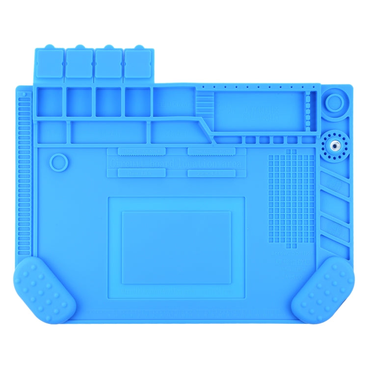 A-500 Heat Resistant Repair Insulation Mat ESD Mat with Magnetic, Size: 48 x 32cm, A-500 (48cm x 32cm)