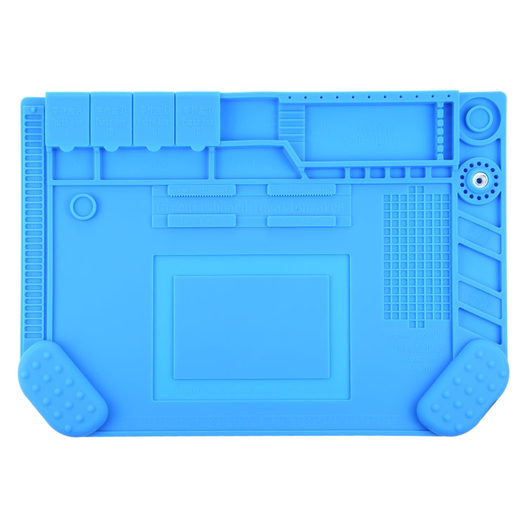 A-500 Heat Resistant Repair Insulation Mat ESD Mat with Magnetic, Size: 48 x 32cm, A-500 (48cm x 32cm)