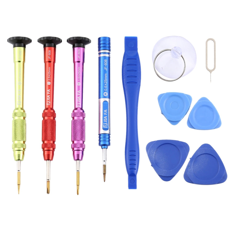 JIAFA 15 in 1 Repair Manual Screwdriver Tool Kit for iPhone Series, 15 in 1