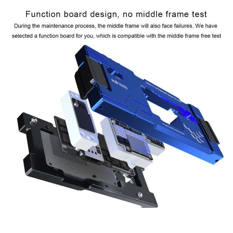 Dispositivo per testare le funzioni della scheda principale MiJing C17 per iPhone X / XS / XS Max, MiJing C17