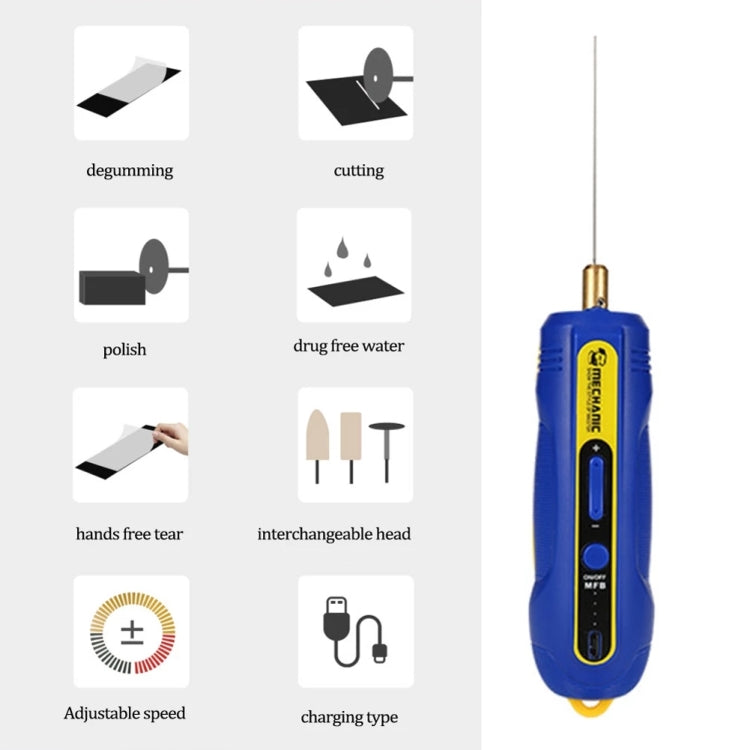 MECHANIC iR10 Pro Refillable OCA Gel Removal Tool, iR10 Pro(Blue), iR10 Pro(Yellow)