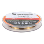 MECCANICO iTough X 200M Filo da taglio per schermo OLED LCD da 0,03 mm, MECHANIC 0.03MM 200M