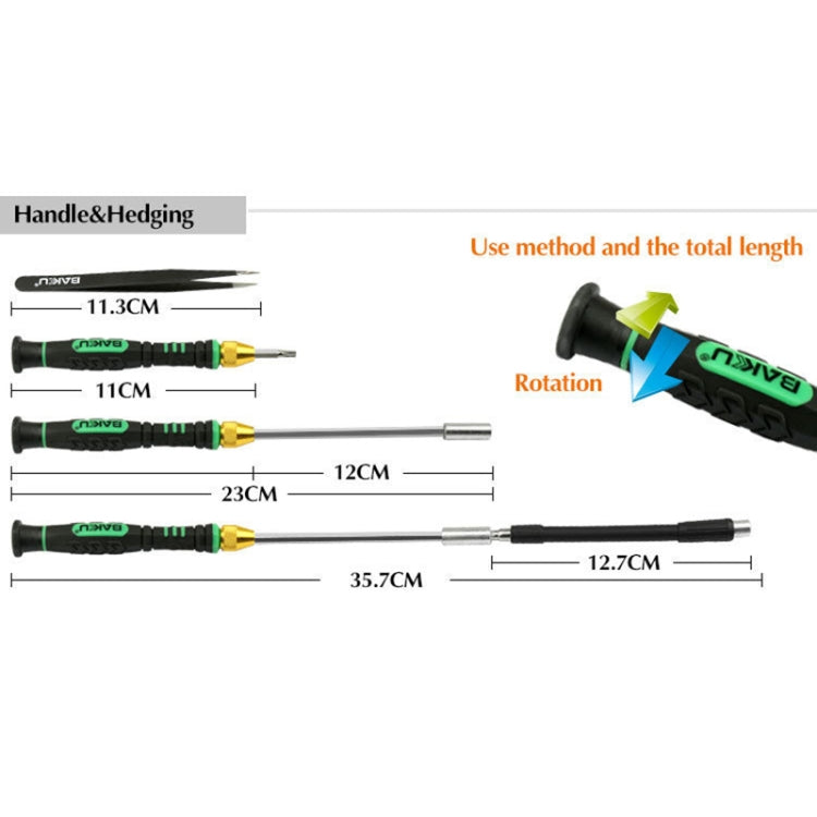 BAKU BK-3051 51 in 1 Manual Screwdriver Set, BAKU BK-3051