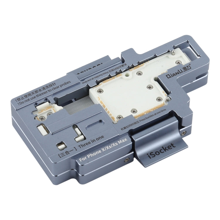 Qianli iSocket 3 in 1 Motherboard Layered Test Frame Upper and Lower Layers Logic Board Function Support Quick Test for iPhone X/XS/XS Max, Qianli iSocket For iPhone X/XS/XS Max