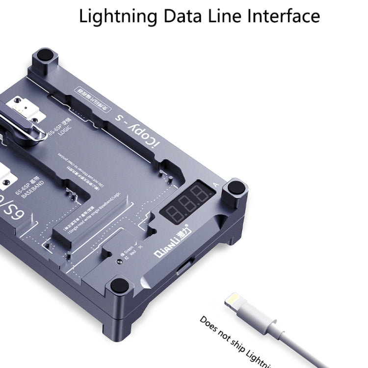 Qianli iCopy-S Banco di prova per chip a doppia faccia Chip EEPROM in banda base logica 4 in1 Non rimovibile per iPhone 7/7 Plus / 8/8 Plus, For iPhone 7 / 7 Plus / 8 / 8 Plus