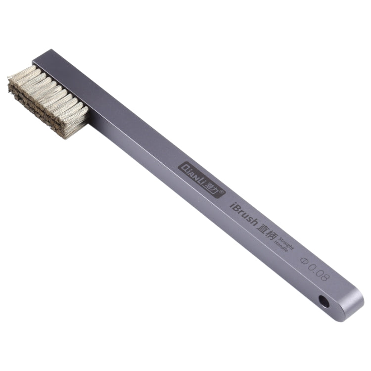 Spazzola in acciaio in lega di alluminio con manico dritto Qianli iBrush, Straight Handle