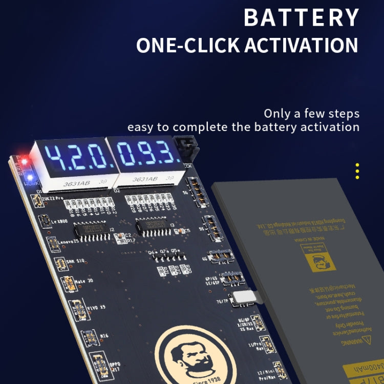 Mechanical Battery Activation Detection Board BA27 for iPhone 5-13 Pro Max / Android Phone, Mechanic BA27