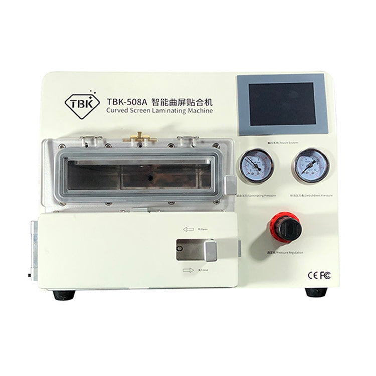 TBK TBK508A 14 inch Curved Screen LCD Screen Vacuum Separation OCA Laminating and Debubble Machine with 4 Molds, TBK-508A