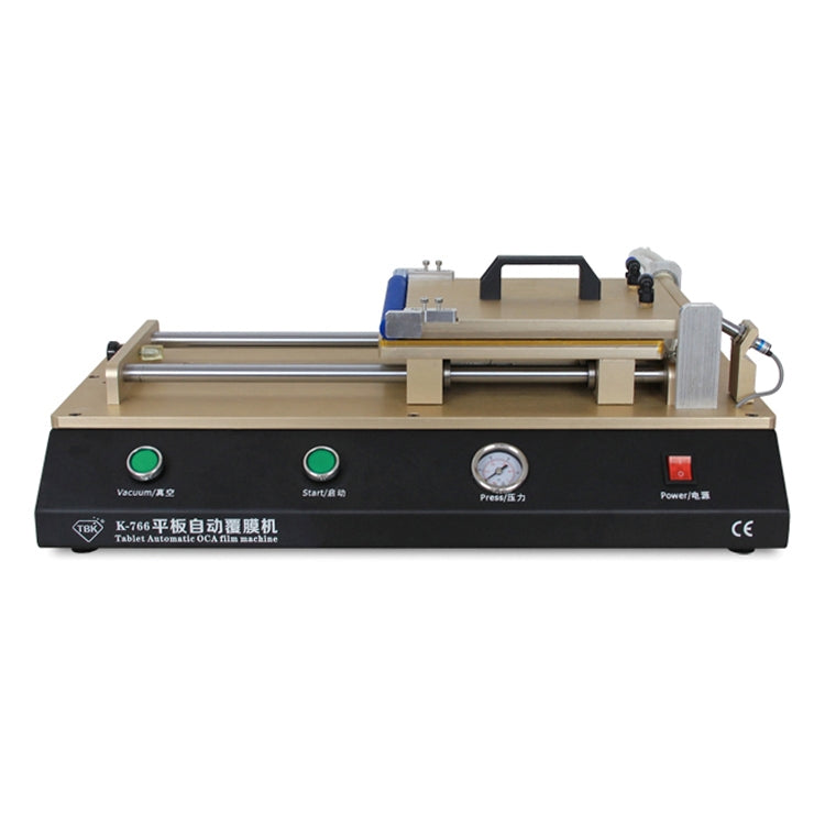 TBK-766 12 inch Tablet Automatic OCA Laminating Machine Polarizer Film Laminating Machine for LCD Repair Built-in Vacuum Pump, TBK-766