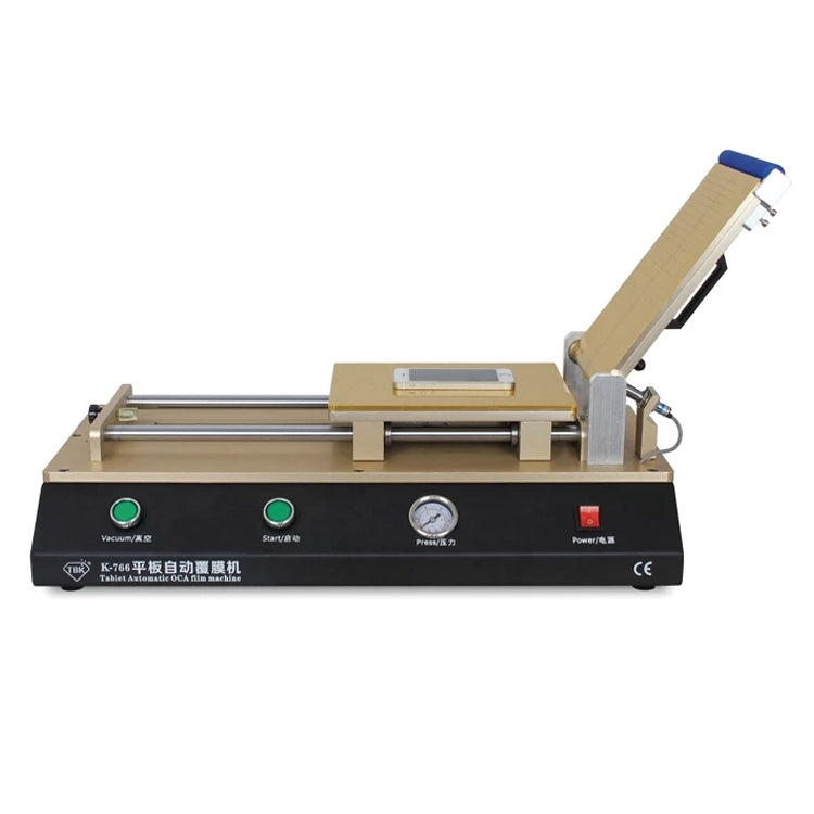 TBK-766 12 inch Tablet Automatic OCA Laminating Machine Polarizer Film Laminating Machine for LCD Repair Built-in Vacuum Pump, TBK-766