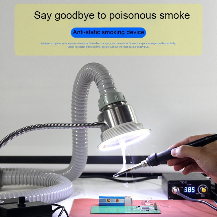 TBK Mobile Phone Integrated Circuit Soldering Smoke Evacuator with Anti-Static Smoke Suction, TBK Smoke Instrument