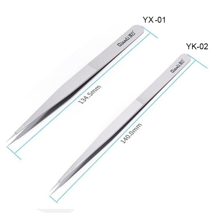 Qianli iNeezy YX-01 Extra Sharp Thickened Tip Tweezers Stainless Steel, YX-01