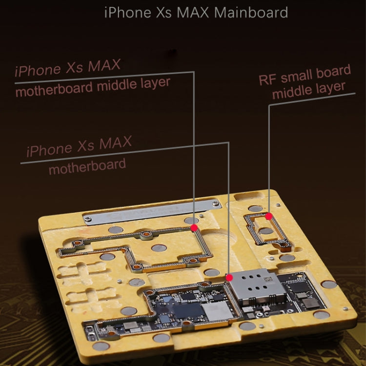 MECHANIC MR3 Piattaforma in latta per piantare strati intermedi 3 in 1 per iPhone X/XS/XS Max, Mechanic MR3