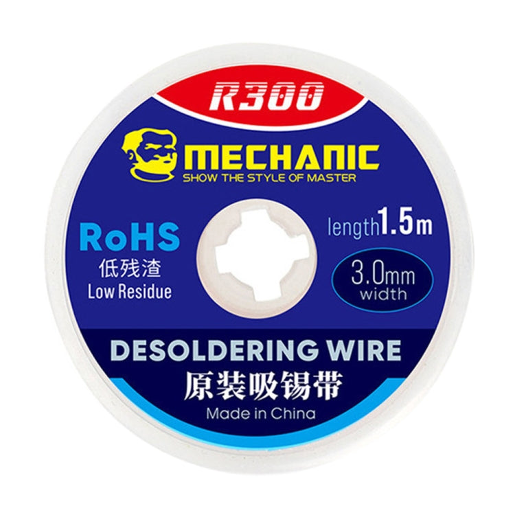 MECCANICO R300 Filo di stagno di aspirazione da 1,5 M 3,0 MM, MECHANIC R300 1.5M 3.0MM