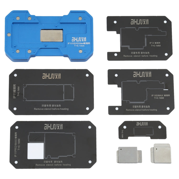 Piattaforma reballing per stampa PCB AIXUN FT06 Pro 6 in 1 per iPX-iP11 Pro Max, AIXUN FT06 Pro