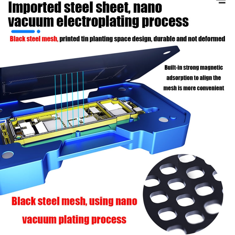 Piattaforma reballing per stampa PCB AIXUN FT06 Pro 6 in 1 per iPX-iP11 Pro Max, AIXUN FT06 Pro