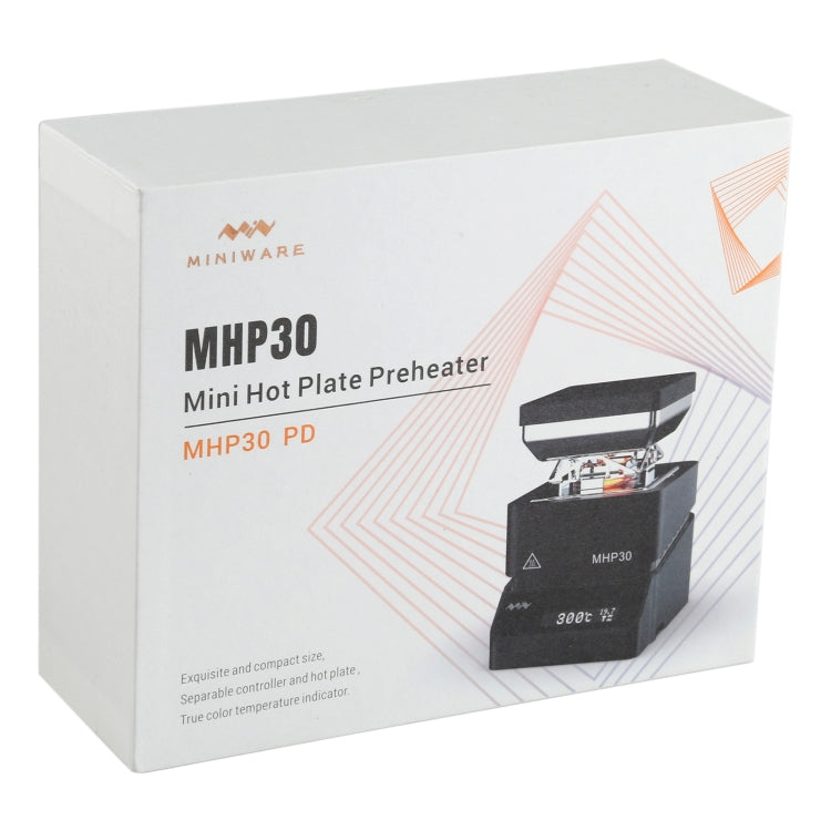 Mini preriscaldatore a piastra riscaldante MINIWARE MHP30 PD, MINIWARE MHP30 PD