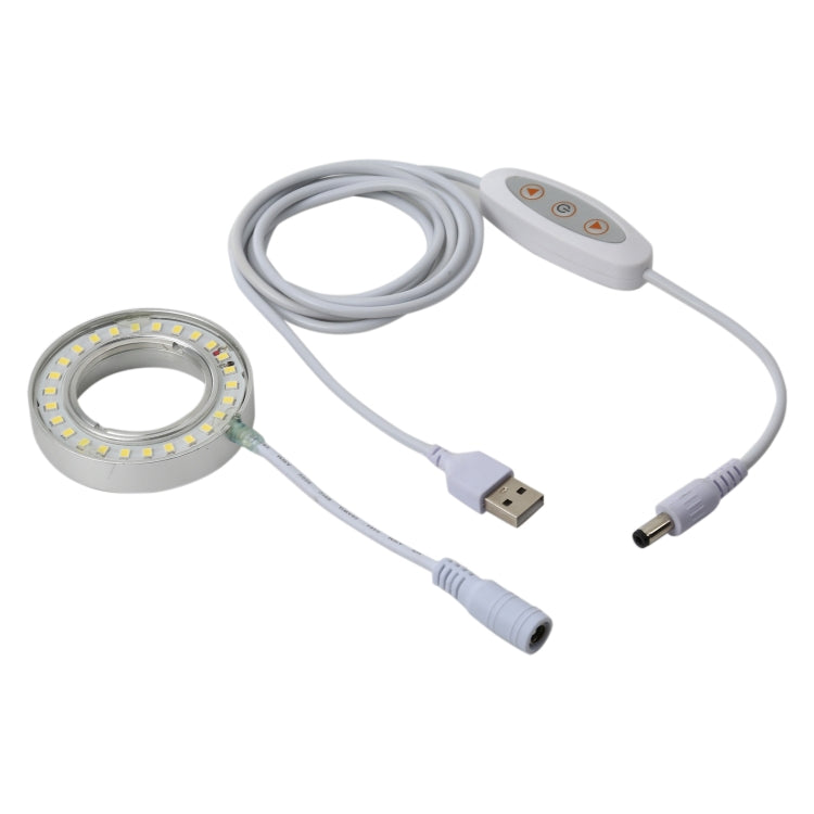 Sorgente luminosa ad anello LED per microscopio, 65mm