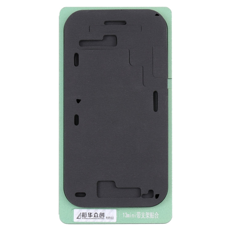 LCD Screen with Fixed Mold for Frame Positioning Mat for iPhone 13 Mini, For iPhone 13 Mini