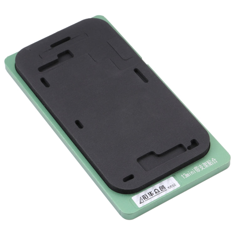 LCD Screen with Fixed Mold for Frame Positioning Mat for iPhone 13 Mini, For iPhone 13 Mini