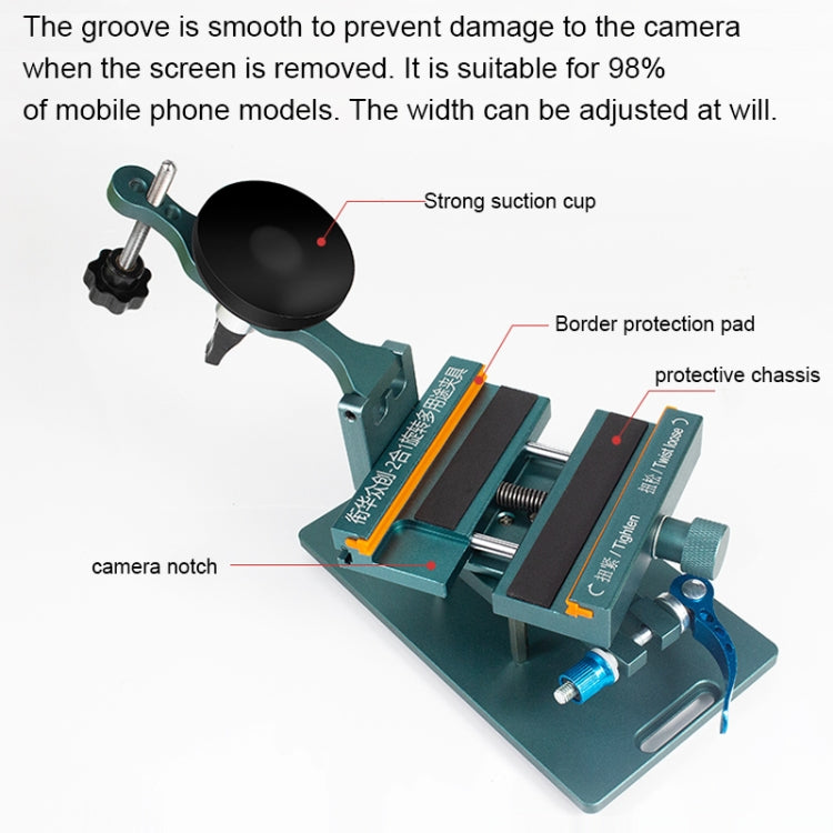 Separatore del coperchio posteriore dello schermo LCD rotante 2 in 1 a 360°, 2 in 1