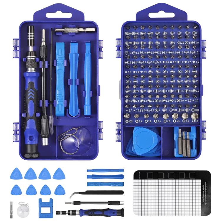 Kit di cacciaviti magnetici di precisione 122 in 1, 122 in 1(White), 122 in 1(Blue), 122 in 1(Purple), 122 in 1(Red), 122 in 1 (Yellow)