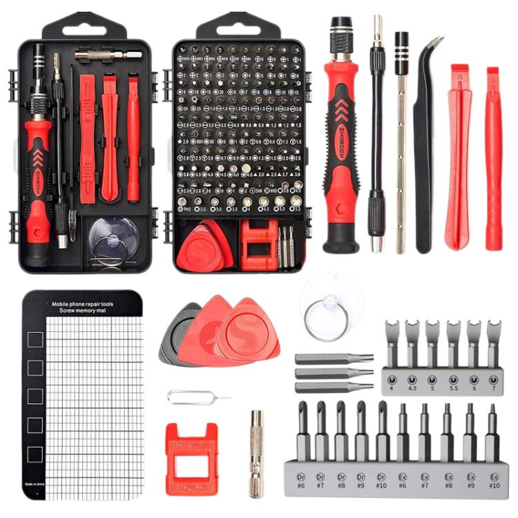 Kit di cacciaviti magnetici di precisione 122 in 1, 122 in 1(White), 122 in 1(Blue), 122 in 1(Purple), 122 in 1(Red), 122 in 1 (Yellow)